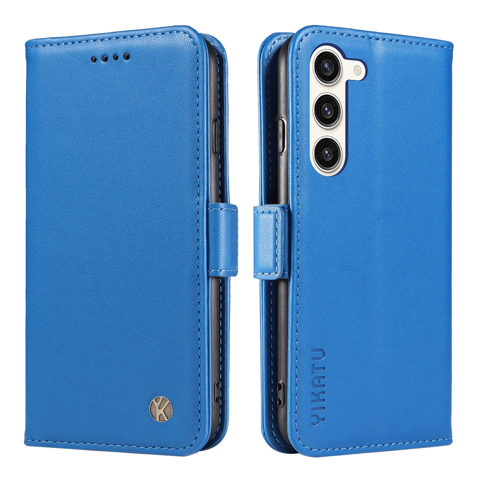 YIKATU YK-003 For Samsung Galaxy S23 Flip Folio Wallet Cover PU Leather Stand Magnetic Phone Case YIKATU YK-003 For Samsung Galaxy S23 Flip Folio Wallet Cover PU Leather Stand Magnetic Phone Case